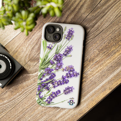 Lavender Print Hard Phone Cover, Mobile case