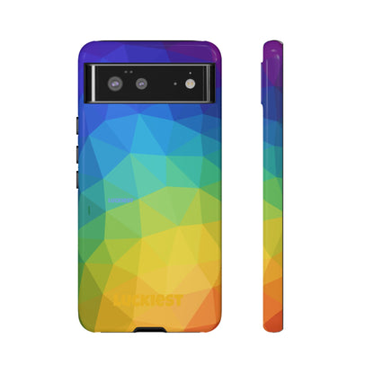 Chromatic Geometric Phone Cover | Mobile Cover  | Luckiest person alive subliminal