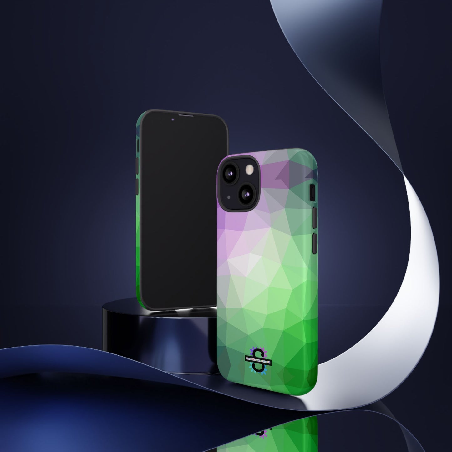Chromatic Hard Phone Cover Geometric