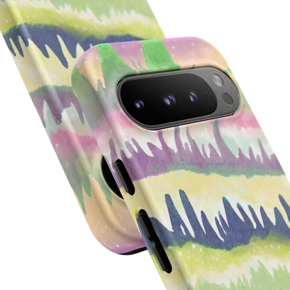 Limited Edition | Subliminals for good grades | Beautiful Abstract Landscape Phone Case – Nature Design Mobile Cover with Dual Protection