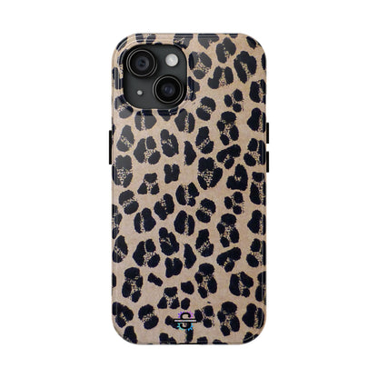 Black and Brown Mobile Cover, Leopard Print, Stylish Mobile Case, Accessories
