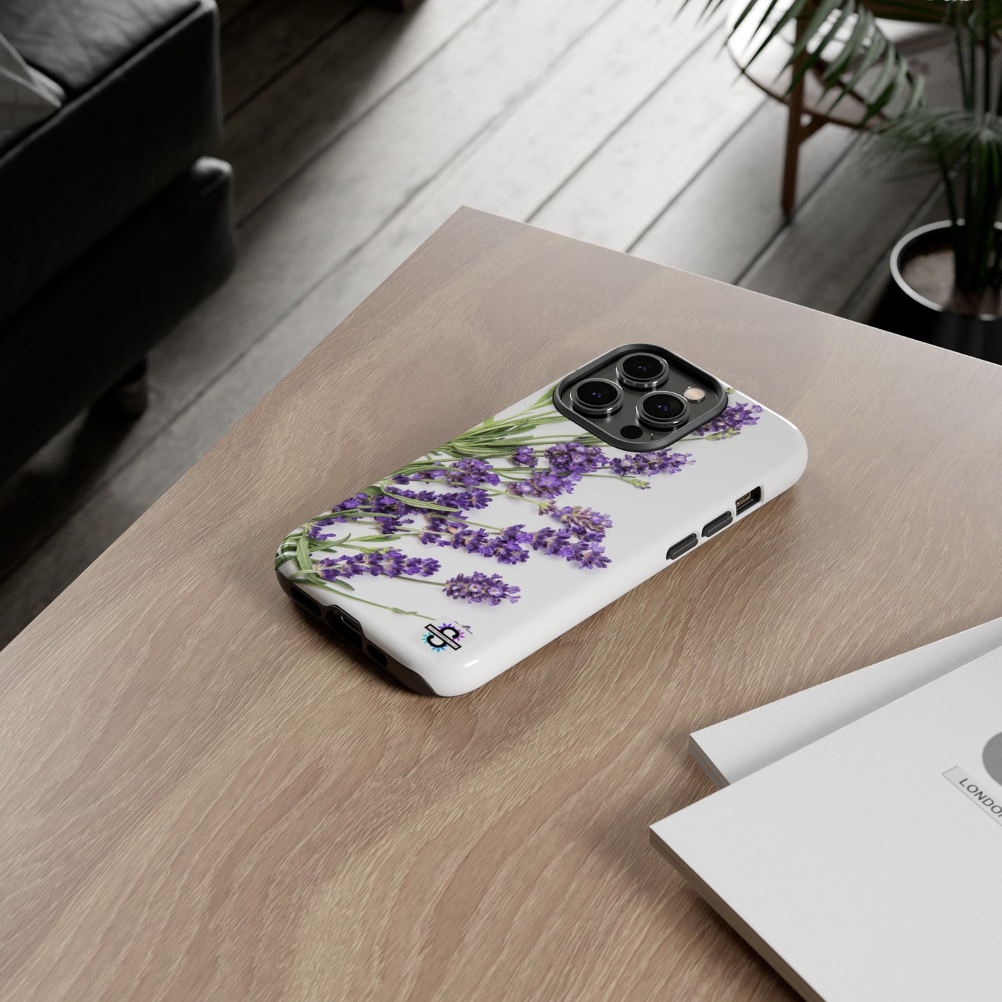 Lavender Print Hard Phone Cover, Mobile case