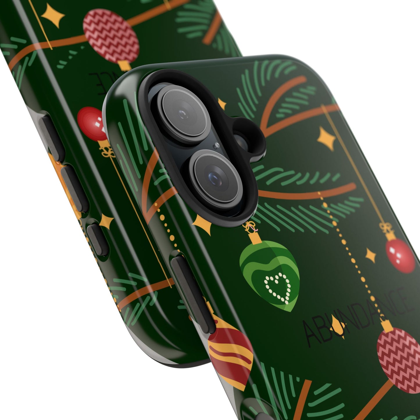 Cute Christmas print Mobile cover | Subliminal messaging to attract abundance| Manifest Abundance