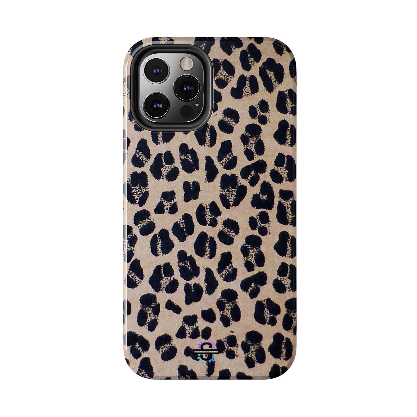 Black and Brown Mobile Cover, Leopard Print, Stylish Mobile Case, Accessories