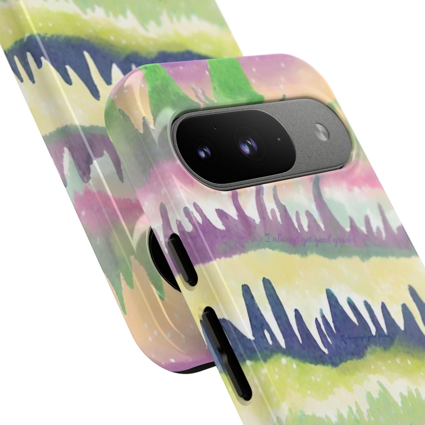 Limited Edition | Subliminals for good grades | Beautiful Abstract Landscape Phone Case – Nature Design Mobile Cover with Dual Protection