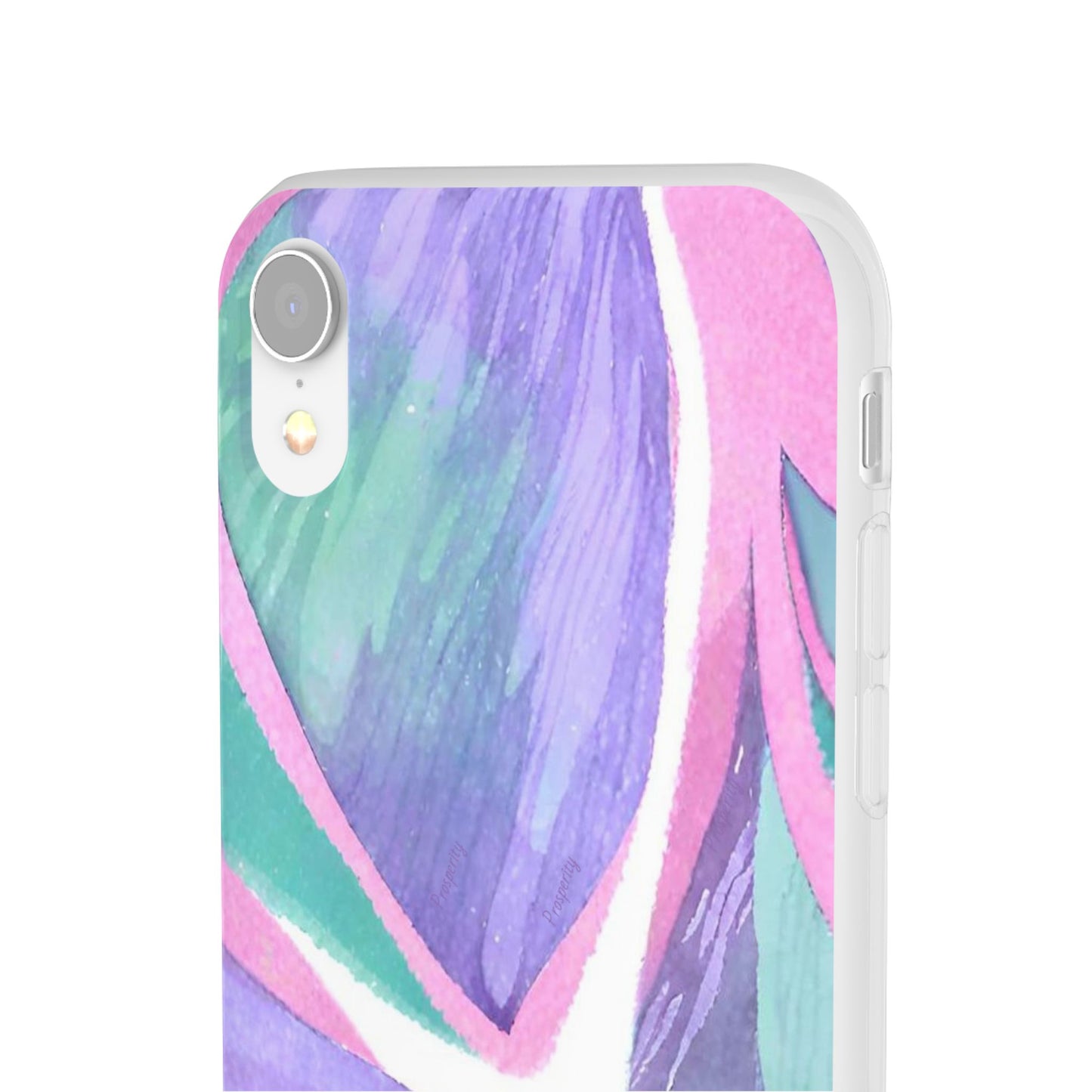 Subliminals for Prosperity | Purple Blue Green Pattern Phone cover | World's first Subliminals Brand | Sush Dopamine Decor