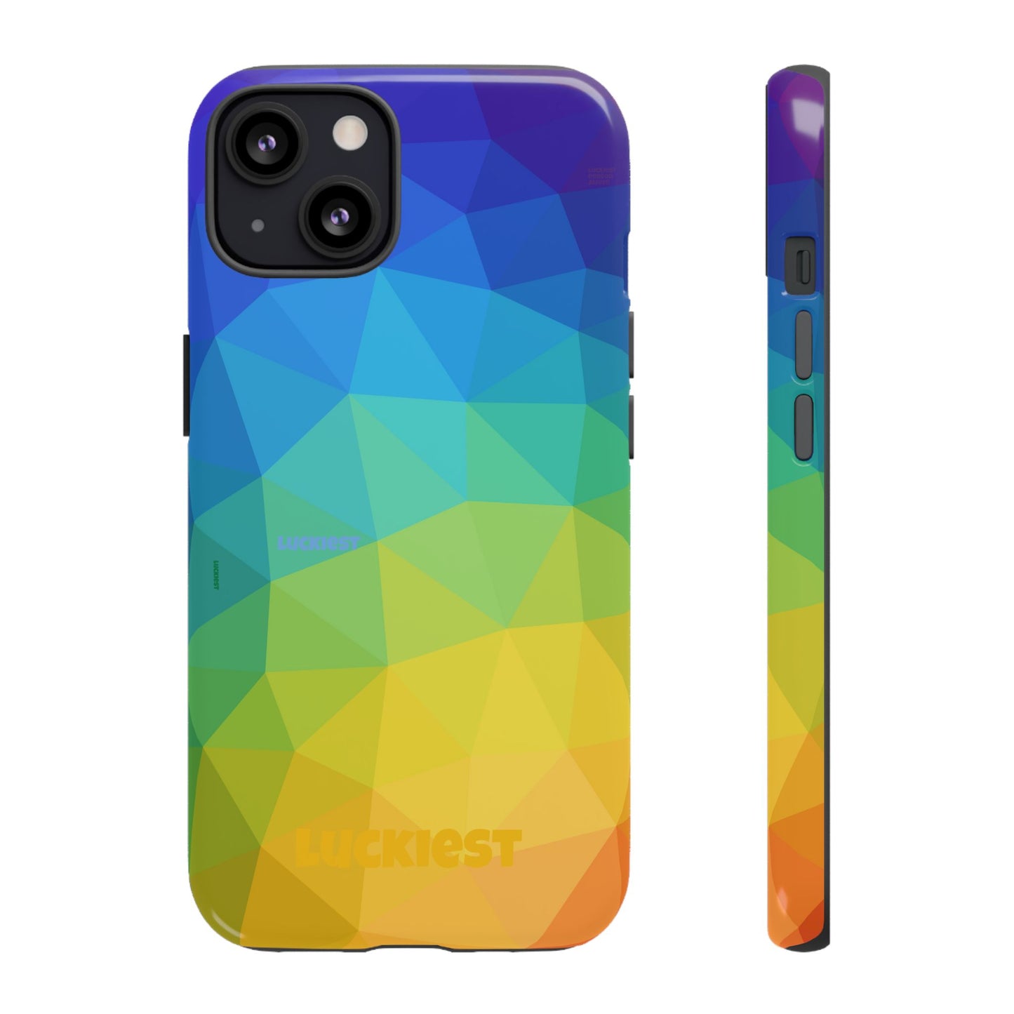 Chromatic Geometric Phone Cover | Mobile Cover  | Luckiest person alive subliminal