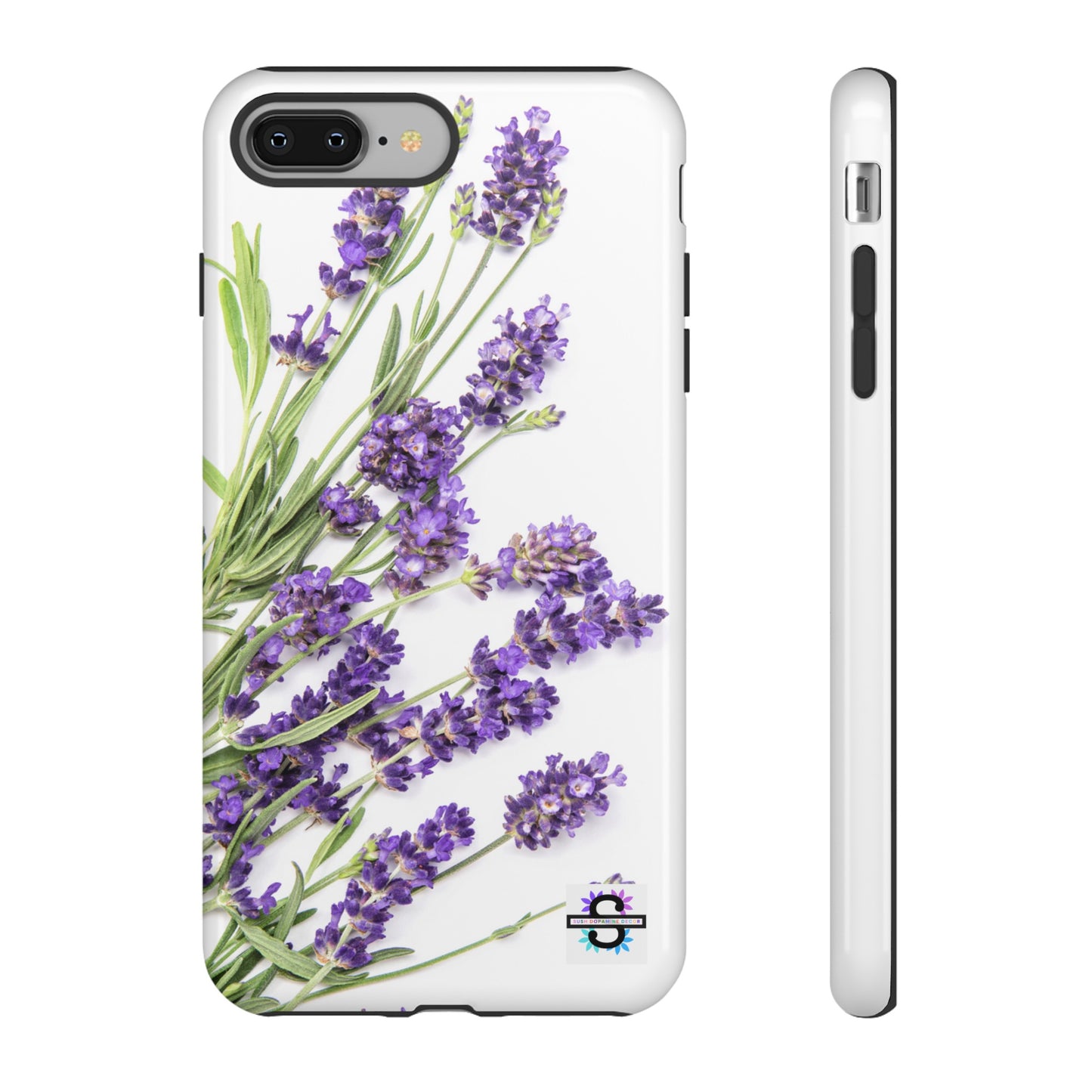 Lavender Print Hard Phone Cover, Mobile case