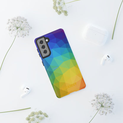 Chromatic Geometric Phone Cover | Mobile Cover  | Luckiest person alive subliminal