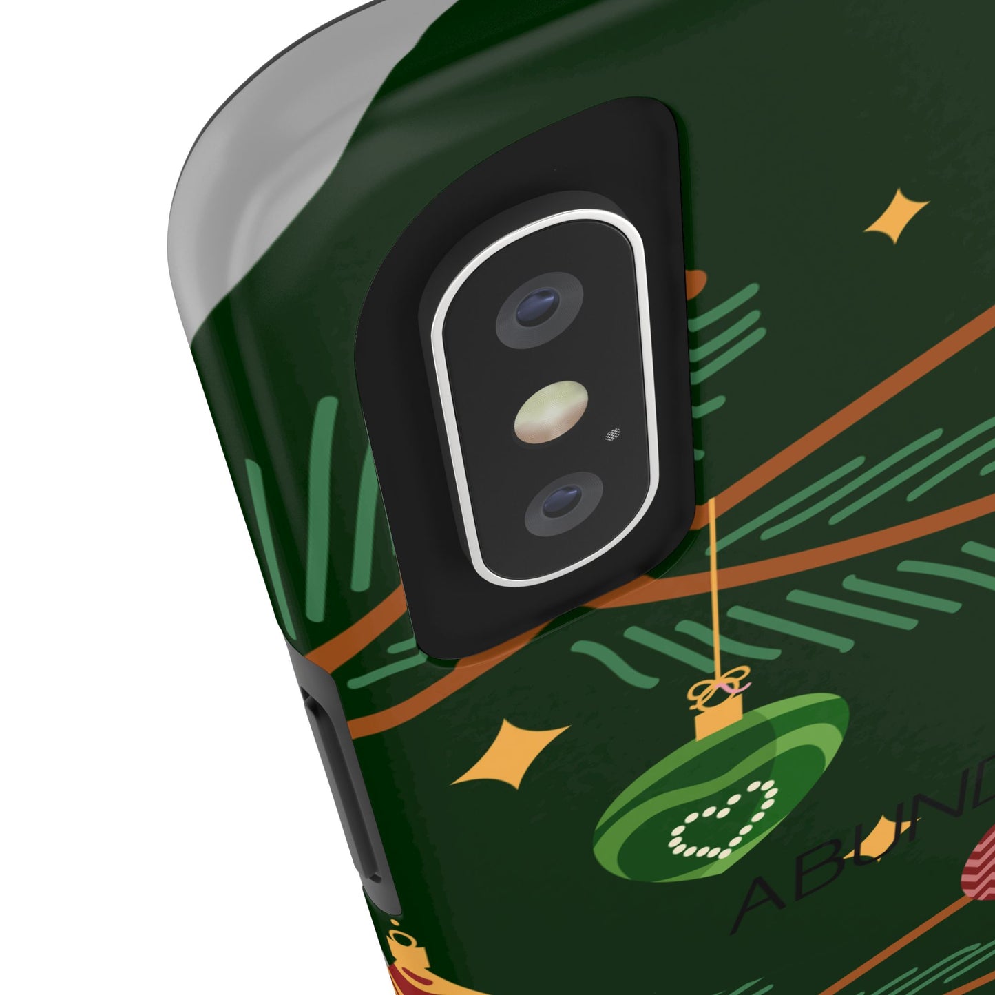 Cute Christmas print Mobile cover | Subliminal messaging to attract abundance| Manifest Abundance