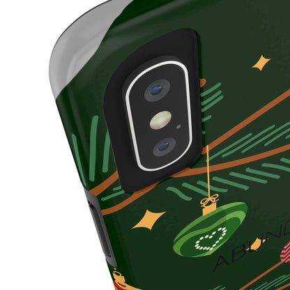 Cute Christmas print Mobile cover | Subliminal messaging to attract abundance| Manifest Abundance