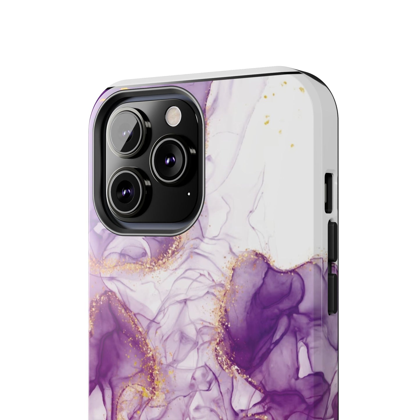 Purple White gold marble Tough Phone Case | Mobile cover