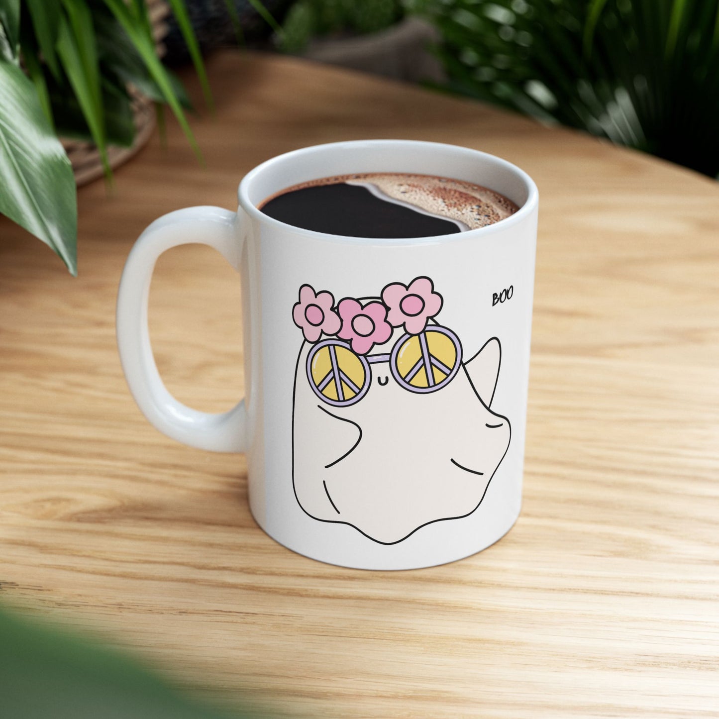 Adorable Ghost Halloween Mug