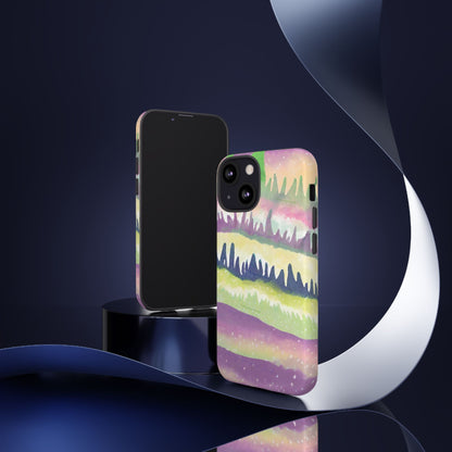 Limited Edition | Subliminals for good grades | Beautiful Abstract Landscape Phone Case – Nature Design Mobile Cover with Dual Protection