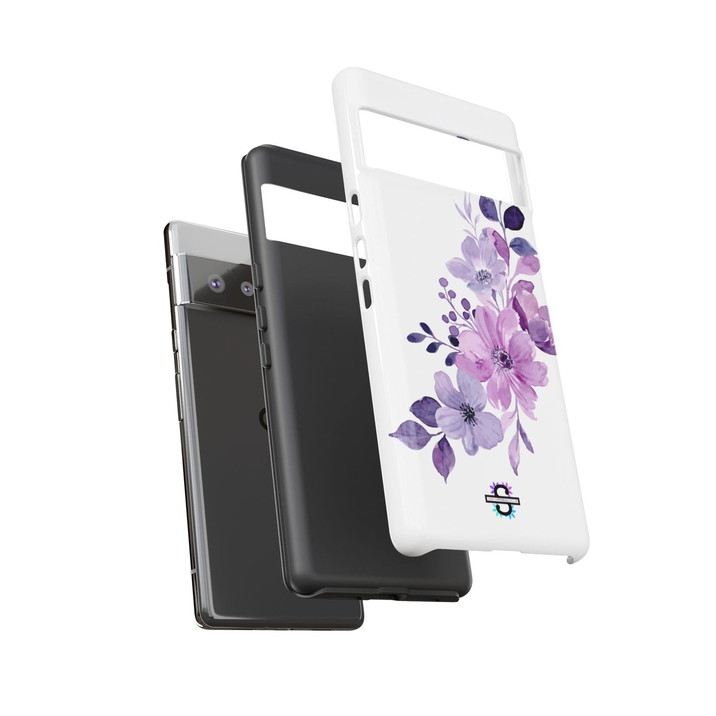 Limited Edition Floral Purple Phone Case | Prosperity Subliminals | Protective Hard Cover | Exclusive Collector's item