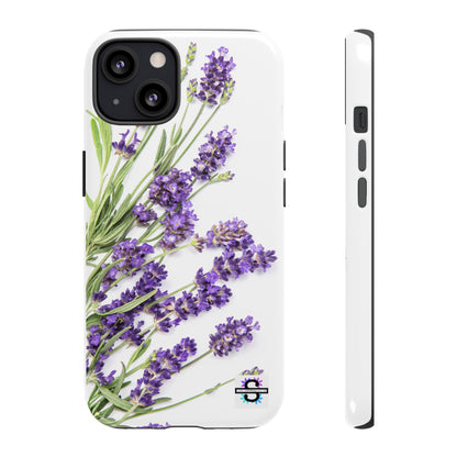 Lavender Print Hard Phone Cover, Mobile case