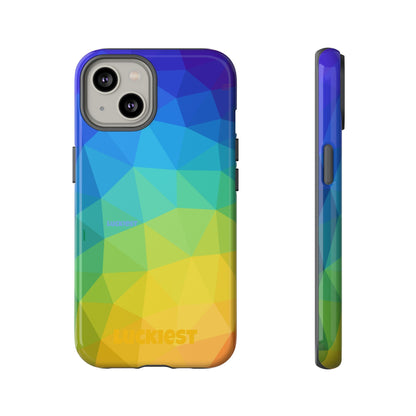 Chromatic Geometric Phone Cover | Mobile Cover  | Luckiest person alive subliminal