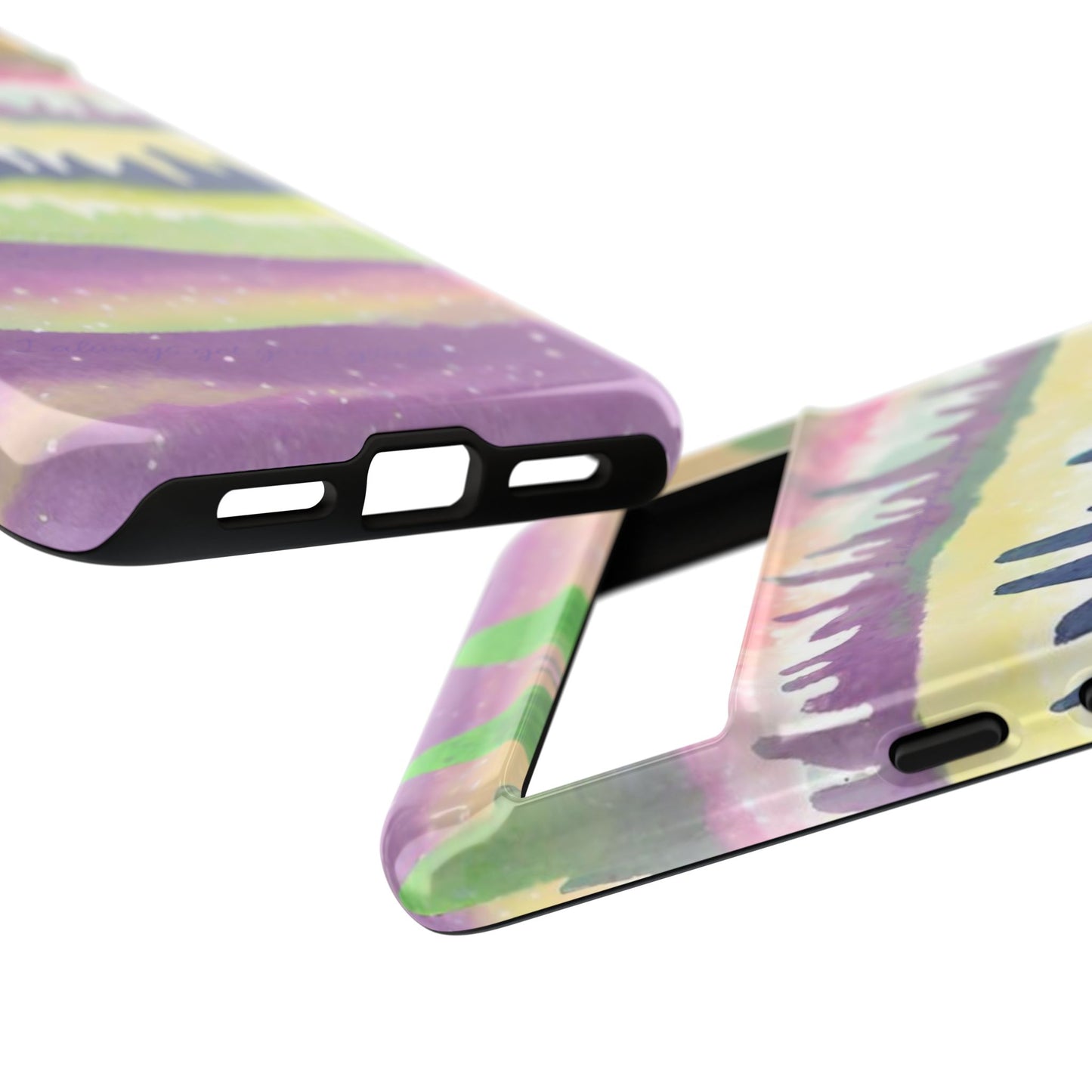 Limited Edition | Subliminals for good grades | Beautiful Abstract Landscape Phone Case – Nature Design Mobile Cover with Dual Protection