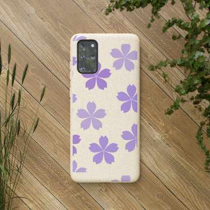 Eco friendly Purple Lavender Floral Design Phone case