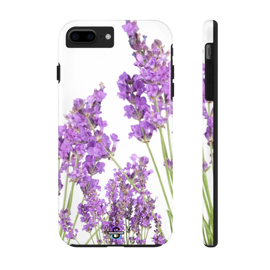 Purple Lavender print cute Phone Cover | Exclusive limited edition | Phone case with embedded Abundance Subliminals | Mobile case | iPhone Case | Samsung Case