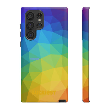 Chromatic Geometric Phone Cover | Mobile Cover  | Luckiest person alive subliminal