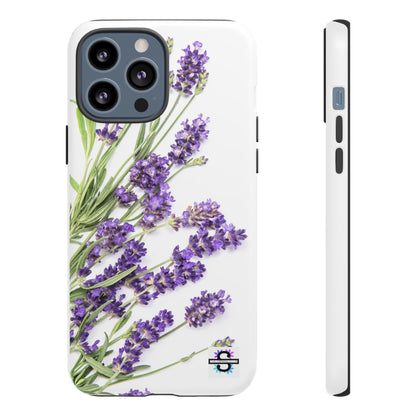 Lavender Print Hard Phone Cover, Mobile case