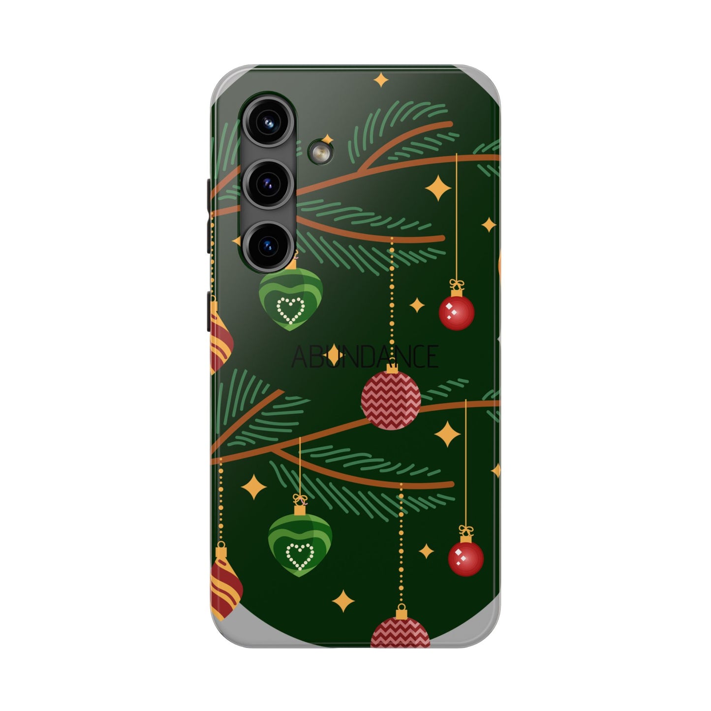 Cute Christmas print Mobile cover | Subliminal messaging to attract abundance| Manifest Abundance