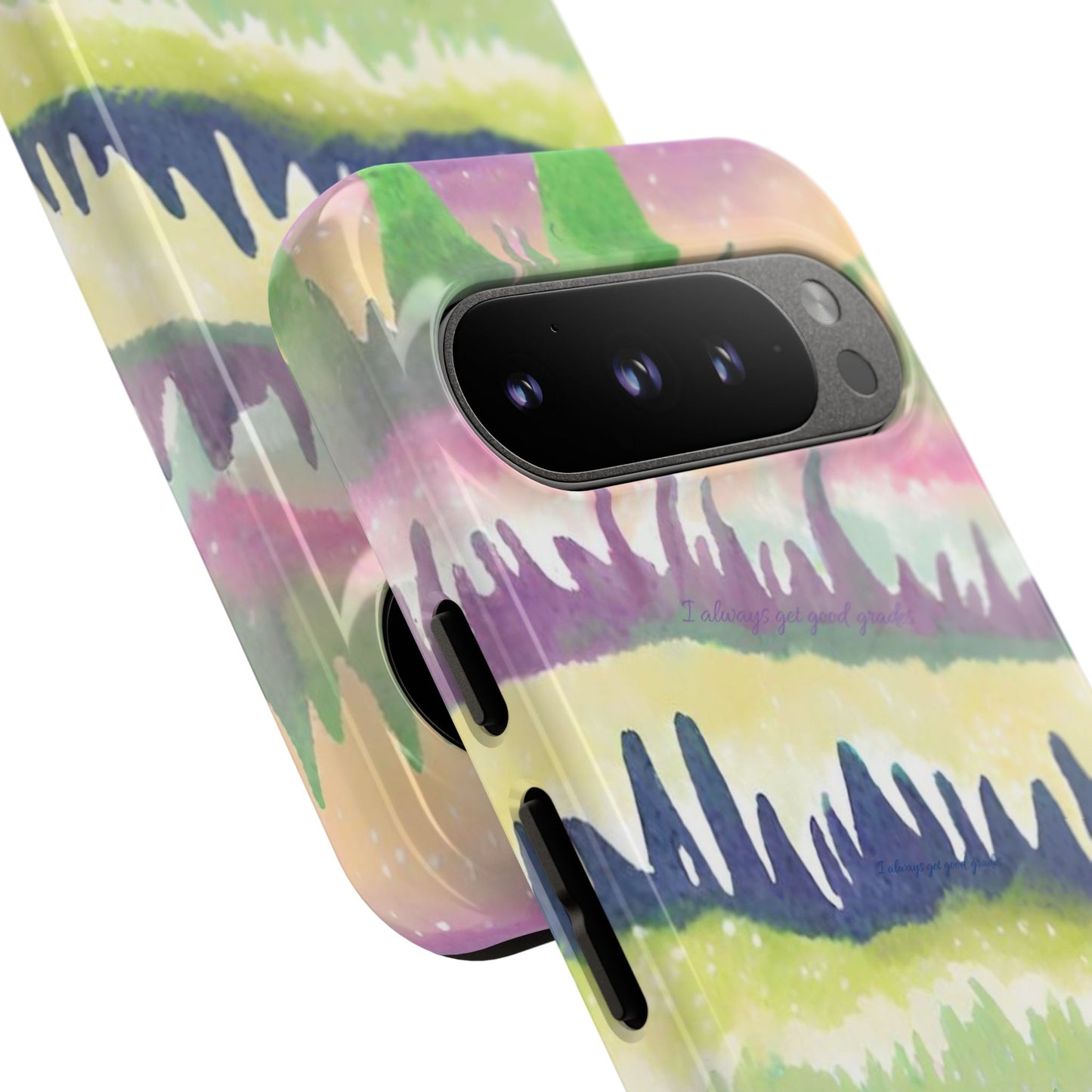 Limited Edition | Subliminals for good grades | Beautiful Abstract Landscape Phone Case – Nature Design Mobile Cover with Dual Protection