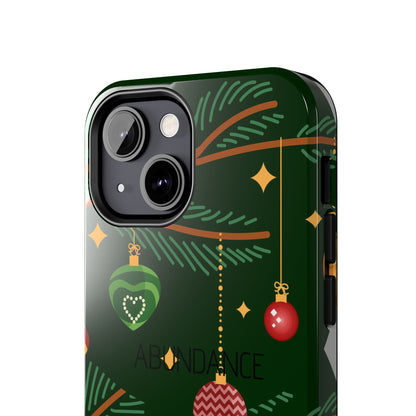 Cute Christmas print Mobile cover | Subliminal messaging to attract abundance| Manifest Abundance
