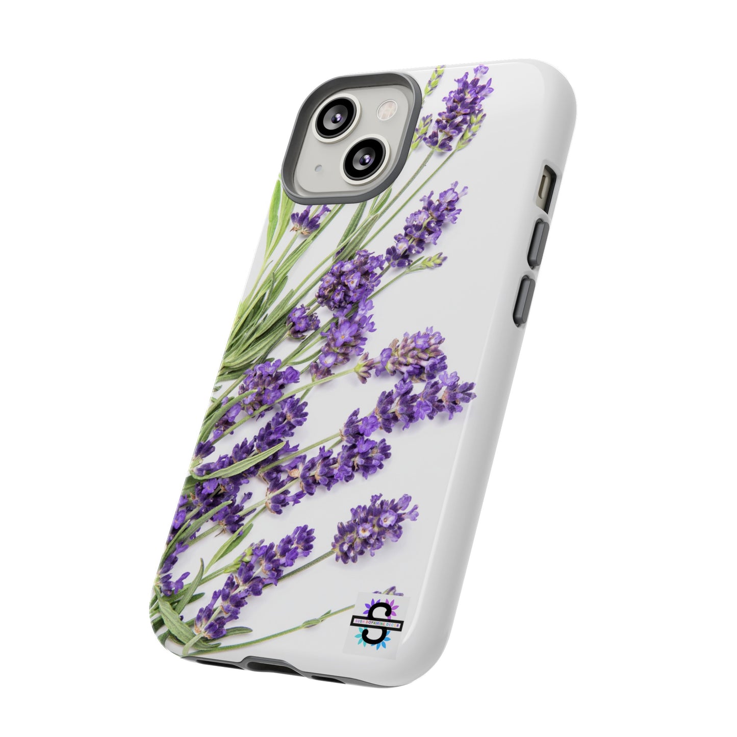 Lavender Print Hard Phone Cover, Mobile case