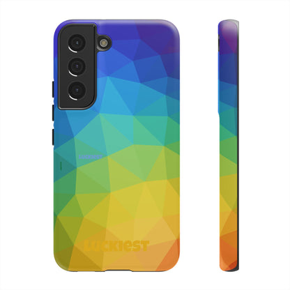 Chromatic Geometric Phone Cover | Mobile Cover  | Luckiest person alive subliminal
