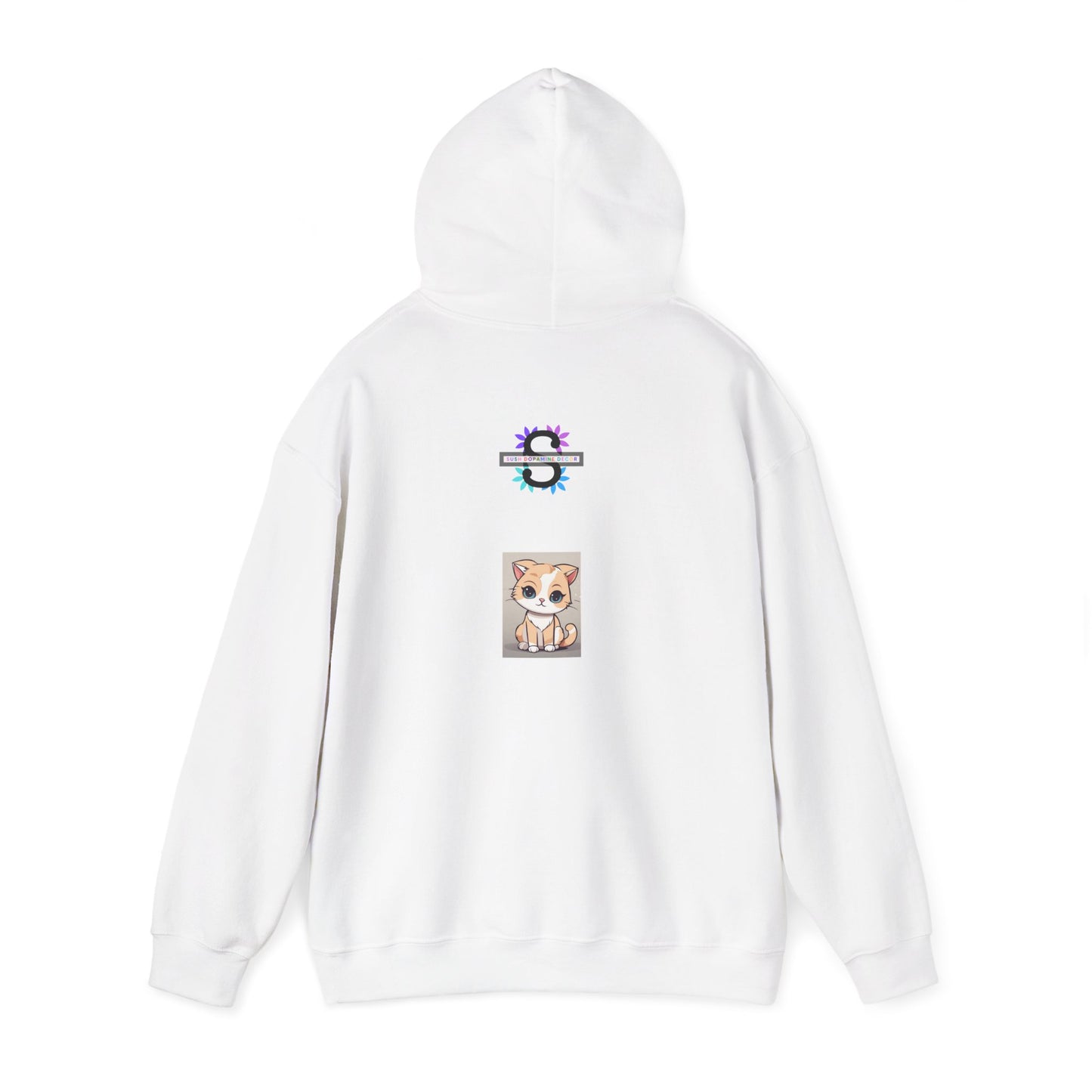 Unisex Cat Hoodie for Clear Skin | Cute Innocent Cat Print | Subliminals for clear skin | Limited Edition