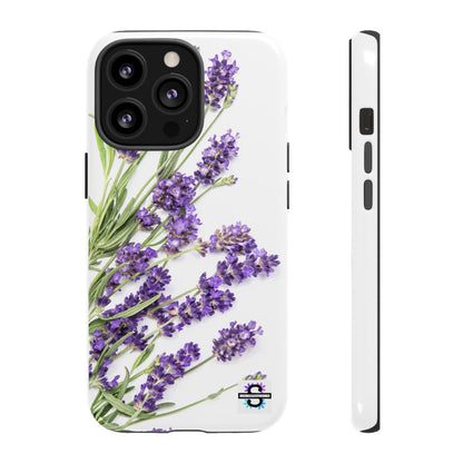 Lavender Print Hard Phone Cover, Mobile case