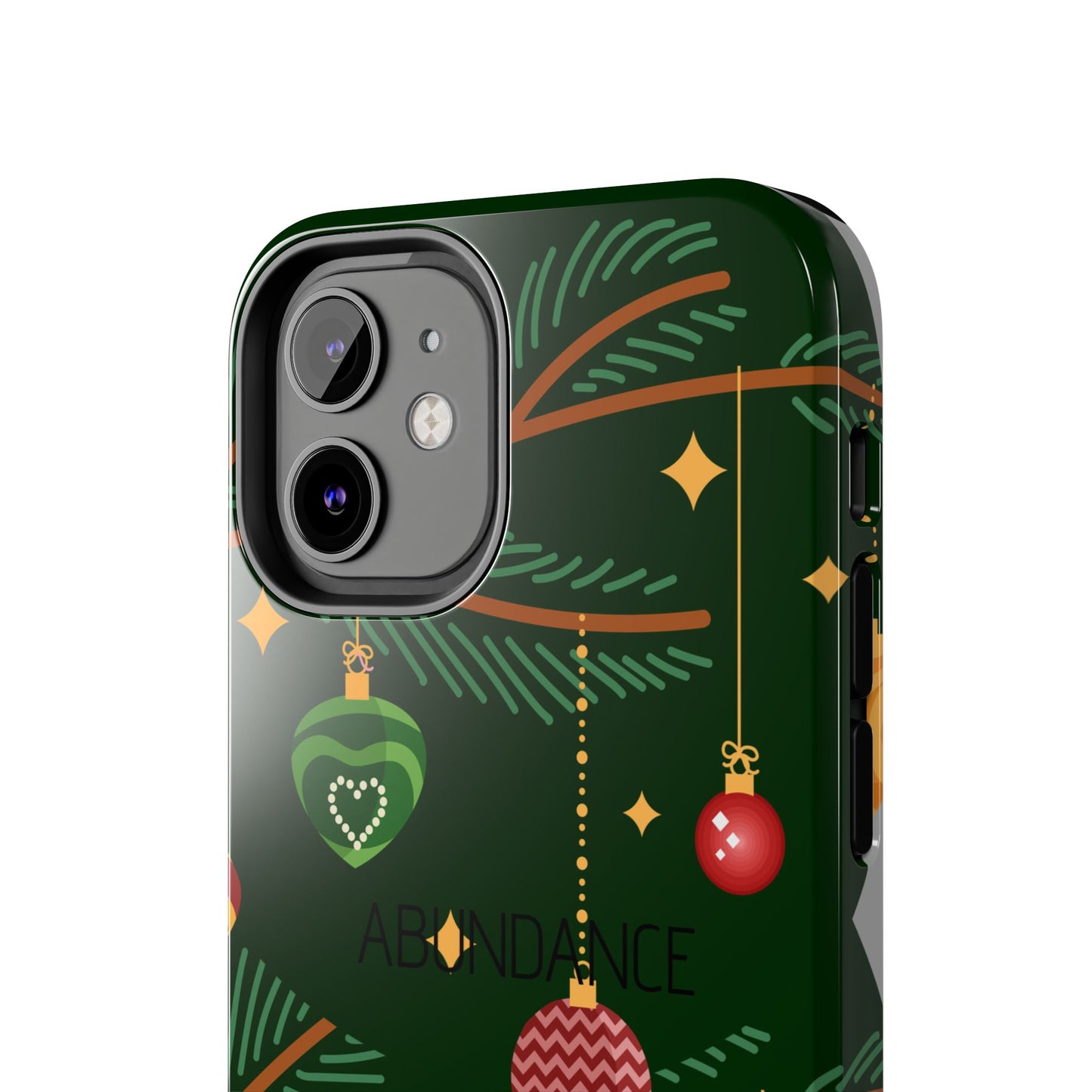 Cute Christmas print Mobile cover | Subliminal messaging to attract abundance| Manifest Abundance