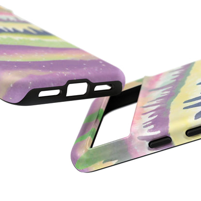 Limited Edition | Subliminals for good grades | Beautiful Abstract Landscape Phone Case – Nature Design Mobile Cover with Dual Protection