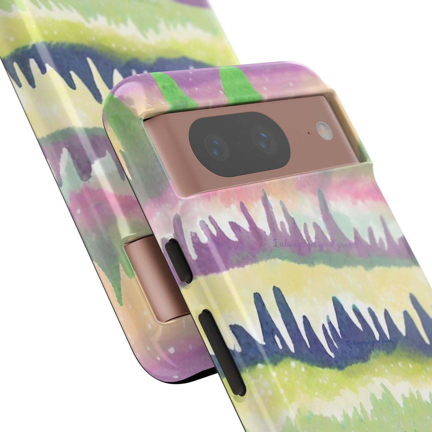 Limited Edition | Subliminals for good grades | Beautiful Abstract Landscape Phone Case – Nature Design Mobile Cover with Dual Protection