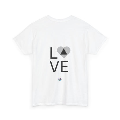 Unisex Heavy Cotton T-Shirt | Love Subliminal Tee | Manifestation Shirt for Positive Energy