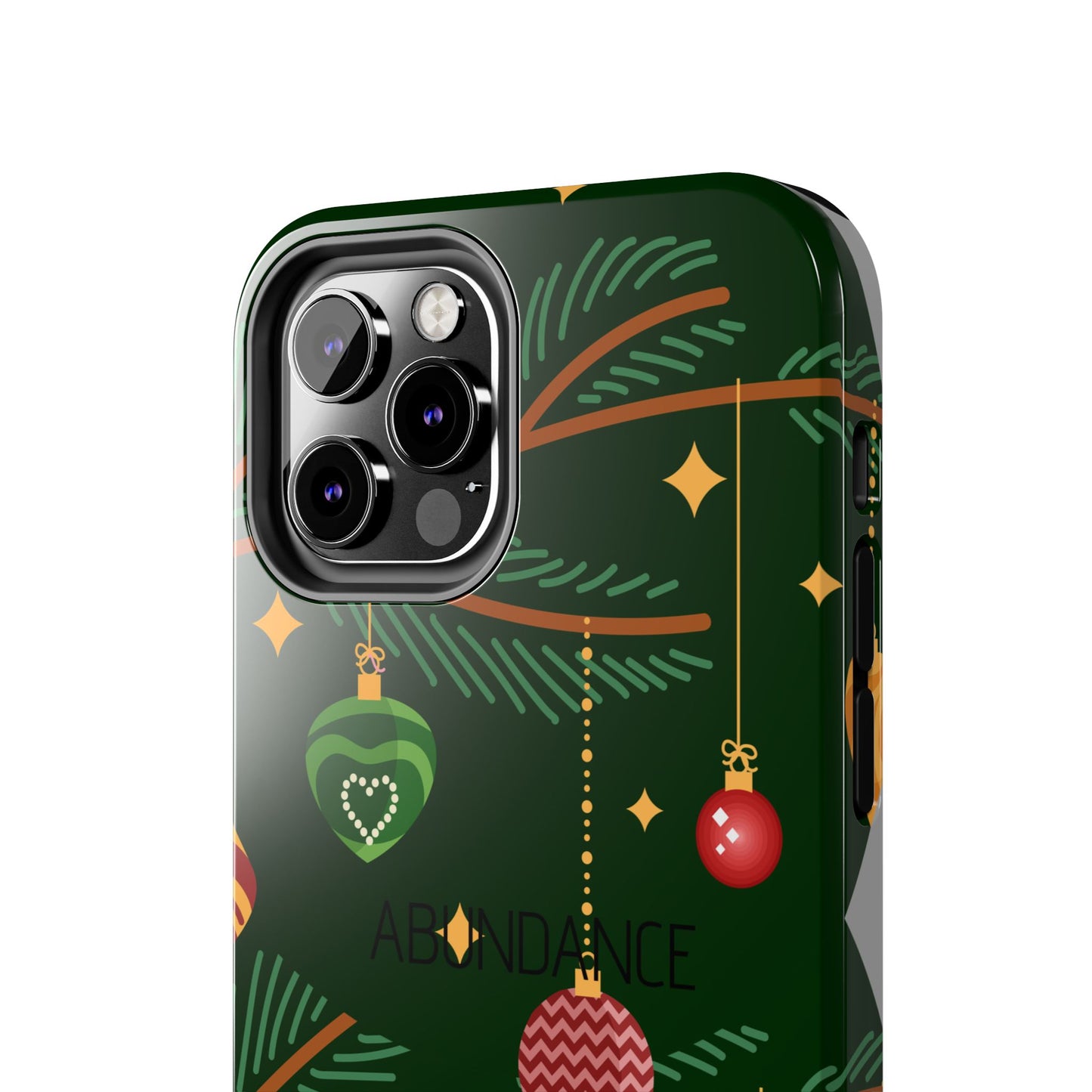 Cute Christmas print Mobile cover | Subliminal messaging to attract abundance| Manifest Abundance
