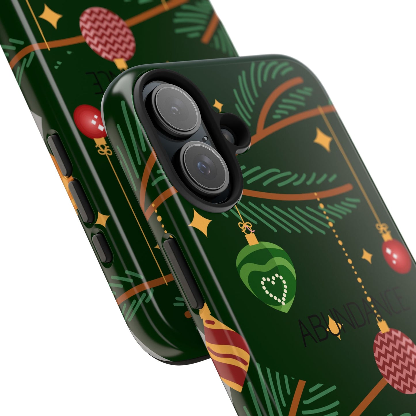 Cute Christmas print Mobile cover | Subliminal messaging to attract abundance| Manifest Abundance