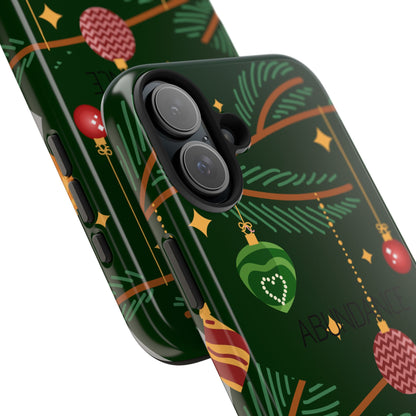 Cute Christmas print Mobile cover | Subliminal messaging to attract abundance| Manifest Abundance