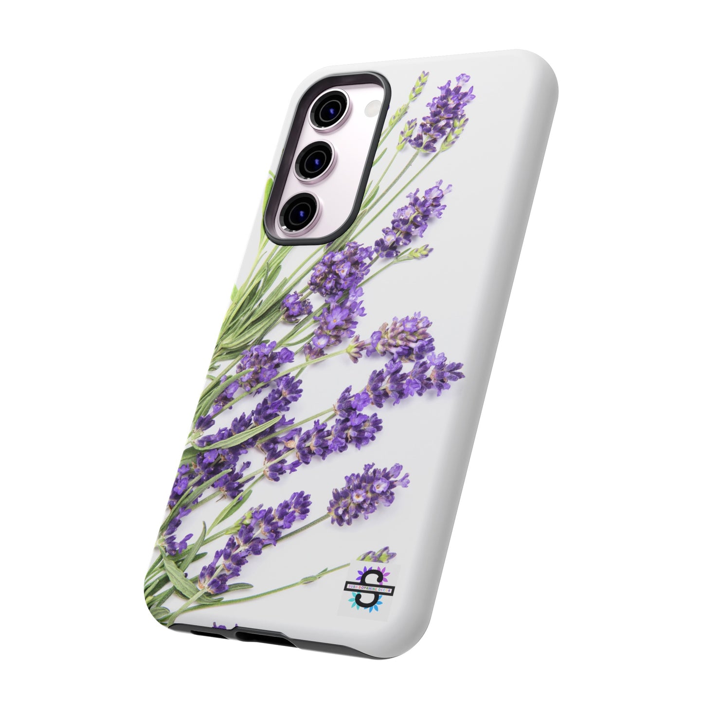 Lavender Print Hard Phone Cover, Mobile case