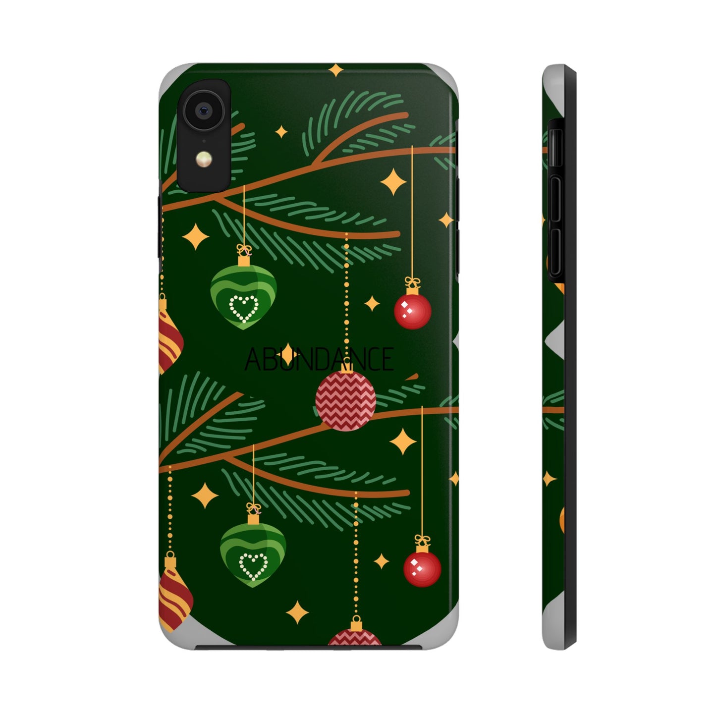 Cute Christmas print Mobile cover | Subliminal messaging to attract abundance| Manifest Abundance