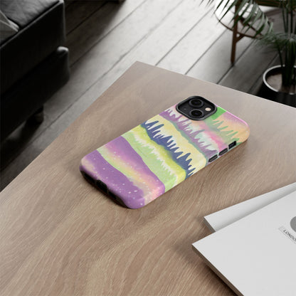 Limited Edition | Subliminals for good grades | Beautiful Abstract Landscape Phone Case – Nature Design Mobile Cover with Dual Protection