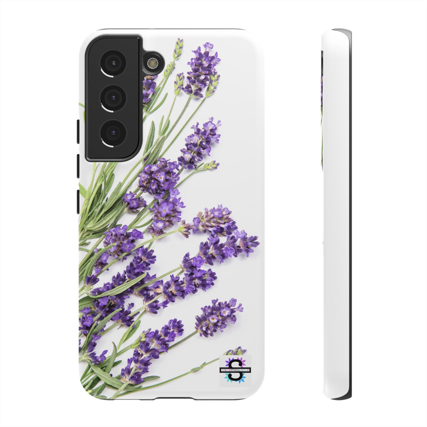 Lavender Print Hard Phone Cover, Mobile case