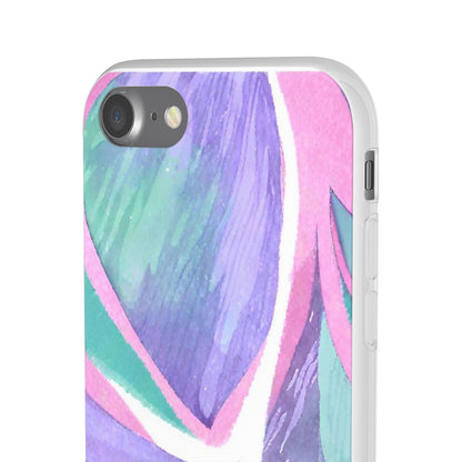 Subliminals for Prosperity | Purple Blue Green Pattern Phone cover | World's first Subliminals Brand | Sush Dopamine Decor