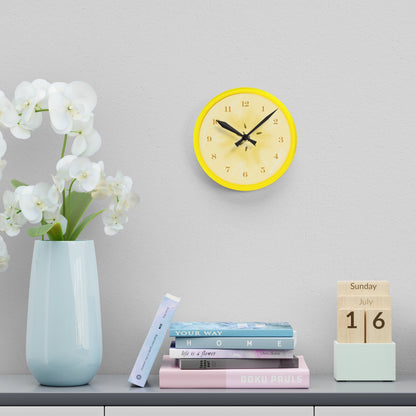 Acrylic Wall ClockSush Dopamine Decor