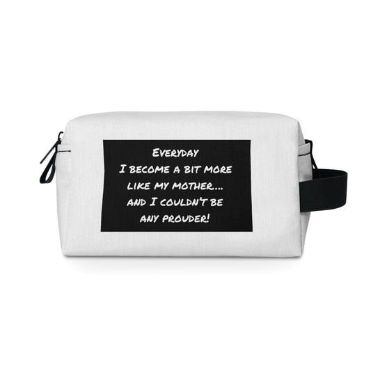 Black and White Makeup Pouch, Perfect Gift For Mom, Stylish BagSush Dopamine Decor