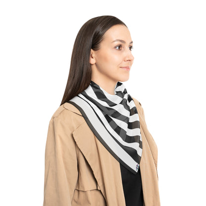 Black and White Striped Scarf | ApparelSush Dopamine Decor