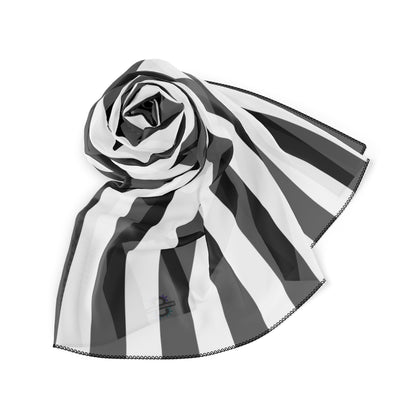 Black and White Striped Scarf | ApparelSush Dopamine Decor