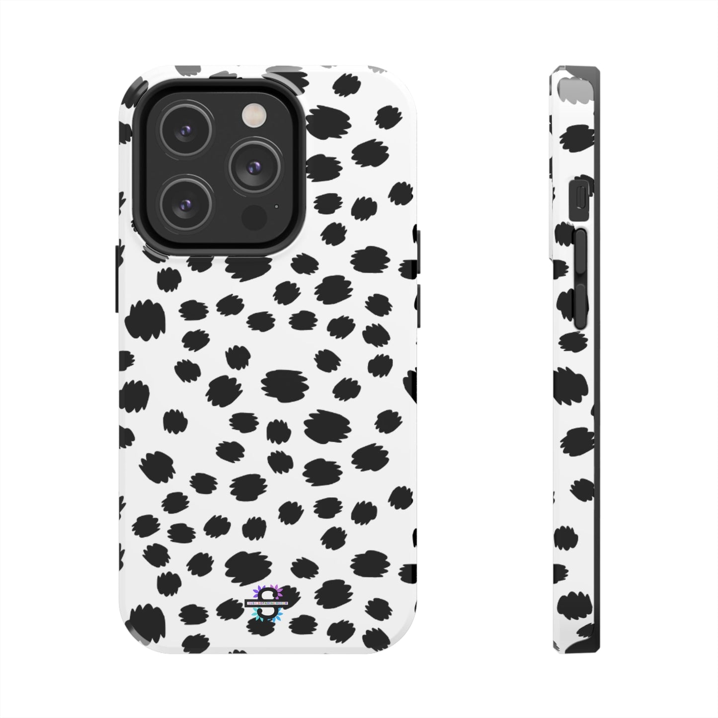 Black and White Tough Phone Cases | Mobile coverSush Dopamine Decor